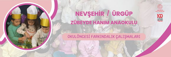 OKUL ÖNCESİ FARKINDALIK ÇALIŞMASI