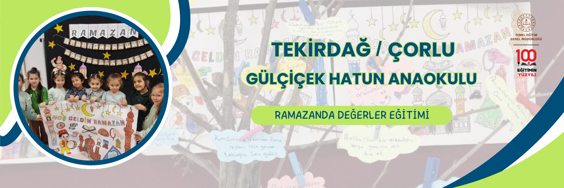 RAMAZANDA DEĞERLER EĞİTİMİ