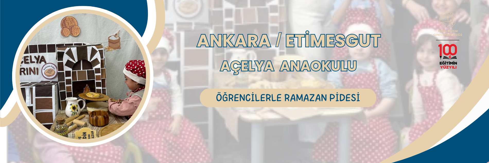 ÖĞRENCİLERLE RAMAZAN PİDESİ
